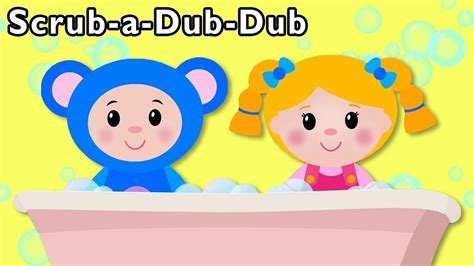 Scrub-a-Dub-Dub and More | Mother Goose Club Nursery Rhymes - YouTube