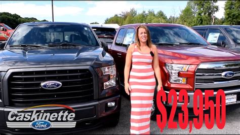 Up To $11,000 off on New Ford F-150's at Caskinette Ford in Carthage ...