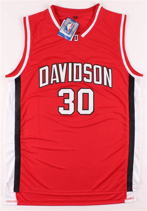 Stephen Curry Signed Davidson Wildcats Jersey (Beckett COA) | Pristine Auction