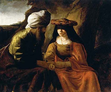 TAMAR & JUDAH: who was in the right? Paintings of the Bible story