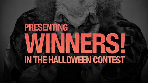 Halloween Contest Winners! - YouTube