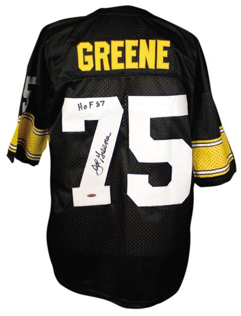 Joe "Mean Joe" Greene - Jersey Signed | HistoryForSale Item 276073