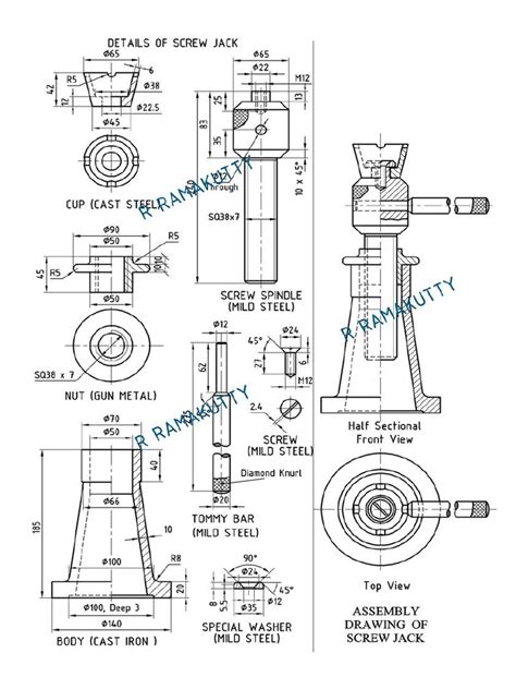 Screw Jack Assembly | PDF