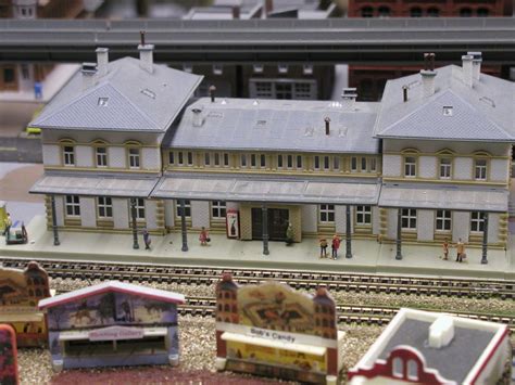 Train Station in N-Scale Model Train Layout | Steve Wincott | Flickr