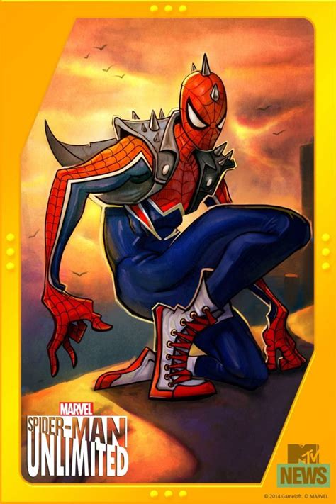 Marvel Introduces Punk Spider-Man In Spider-Verse