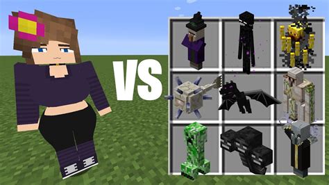 Jenny vs Minecraft - YouTube