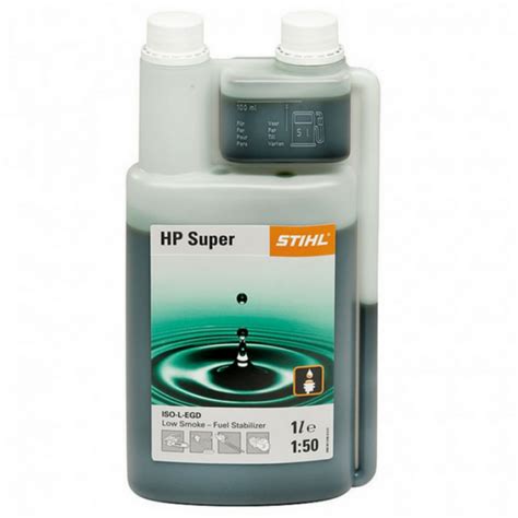 Stihl HP Super Two Stroke Engine Oil. 1 litre - Landscape Depot