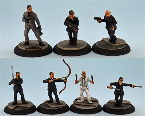 Studio Miniatures Modern Mini 28mm Turf War Z - Yakuza New | eBay