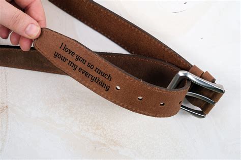 100% FULL GRAIN Leather Belts Personalized Belt Engraved - Etsy