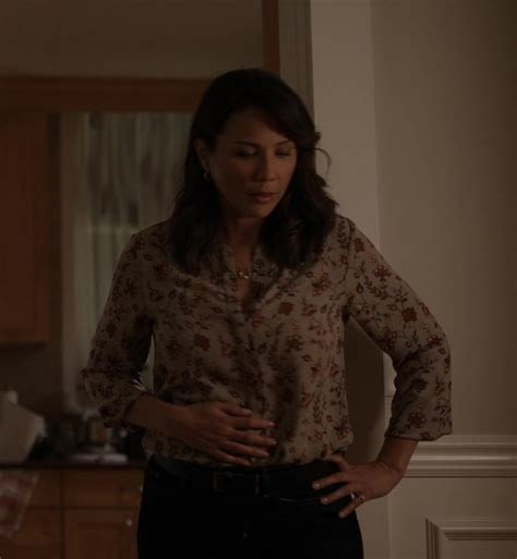 Floral Shirt Worn by Lauren Hammersley as Charmaine Roberts in Virgin River