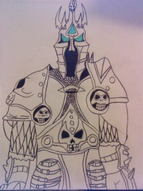 WoW Lich King by Vanaglorious on DeviantArt