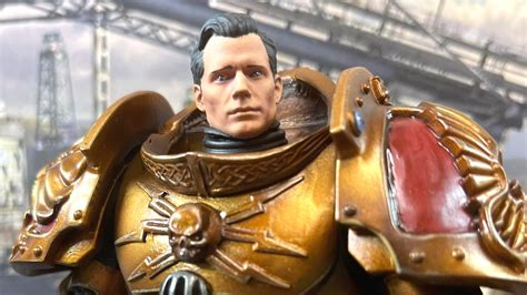 Fan crafts Warhammer 40k Henry Cavill Custodes action figure | Wargamer