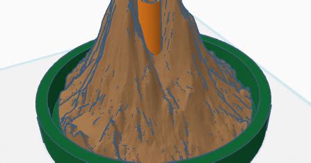 Volcano for science experiment by Sam | Download free STL model | Printables.com