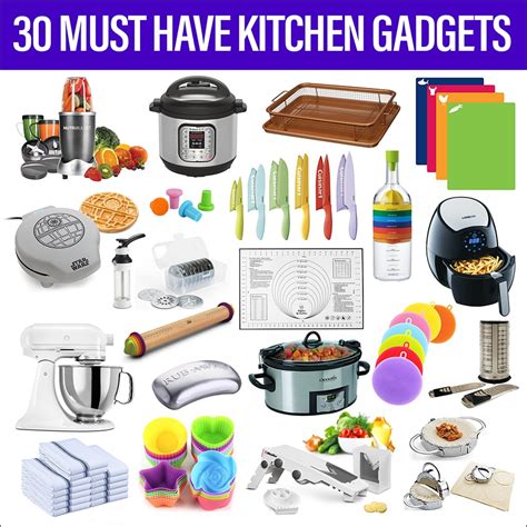 30 Must Have Kitchen Gadgets - Preparation Tools & Essentials