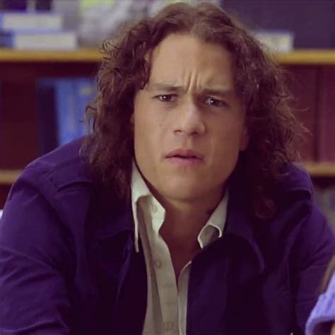 Patrick Verona HAHAHA #10ThingsIHateAboutYou #HeathLedger | Heath ...