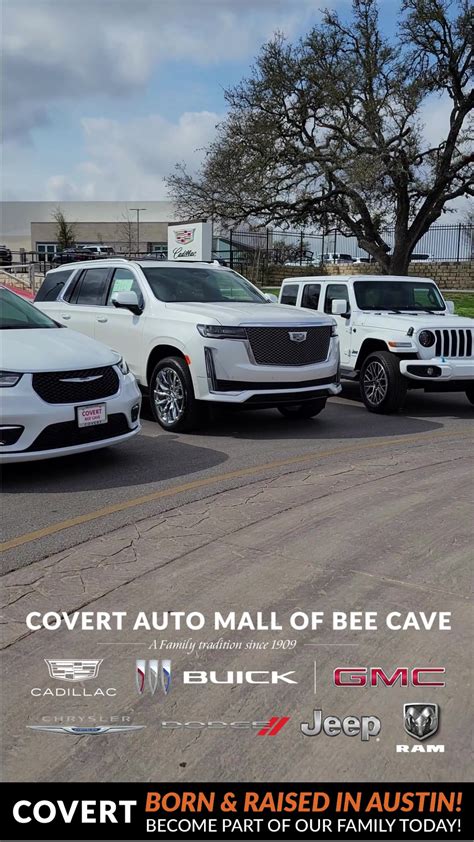 Welcome to the Covert Auto Mall of Bee Cave! Whatever vehicle, make or ...