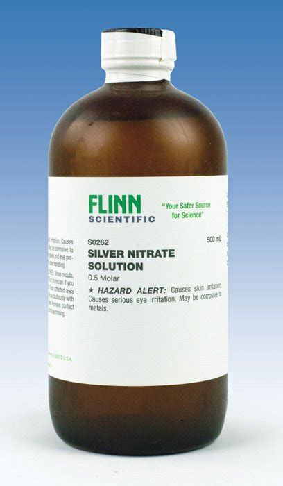 Flinn Chemicals, Silver Nitrate Solution