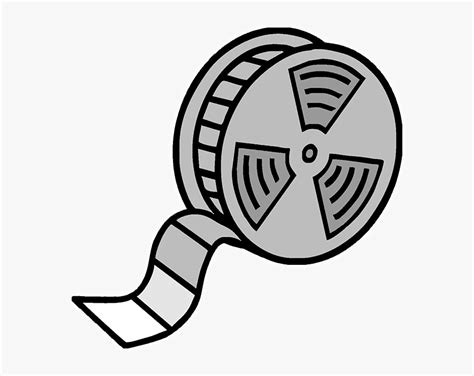 Animated Film Reel Cartoon Clip Art - Transparent Cartoon Film Reel, HD Png Download ...