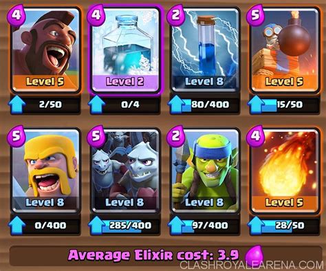 Hog Rider Deck: Push from 1700 to 2700 Trophies! | Clash Royale Guides