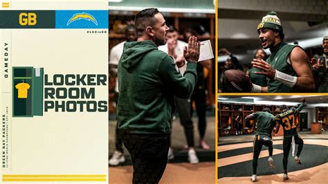 Photos: Peek inside the Packers' locker room post-win