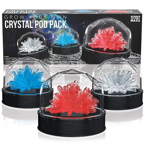 Buy Crystal Growing Kit for Kids- DIY Grow Make Your Own Crystal STEAM Experimental Science Kit ...