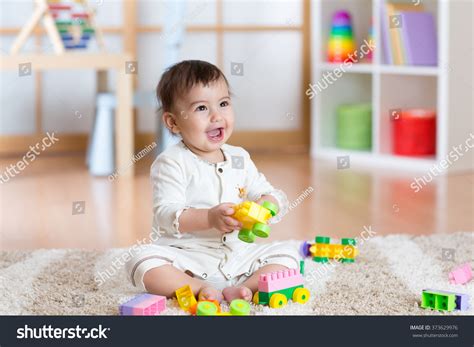 Happy Baby Playing Stock Photo 373629976 | Shutterstock