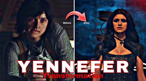 YENNEFER TRANSFORMATION 🥵 VIDEO | Witcher | yennefer of vengerberg | Thunder Editz - YouTube