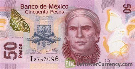 current Mexican Peso banknotes - Exchange yours now