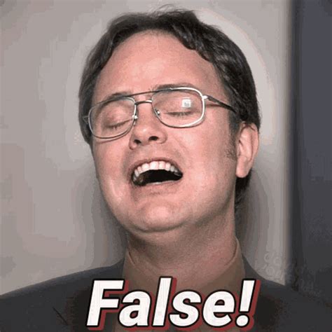 The Office Dwight Schrute False GIF | GIFDB.com