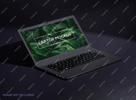 Premium PSD | PSD laptop screen mockup