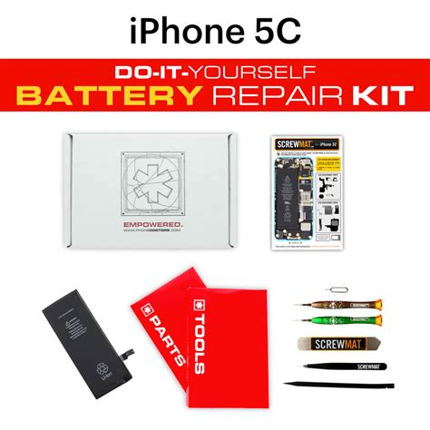 Apple iPhone 5c Battery Replacement DIY KIT