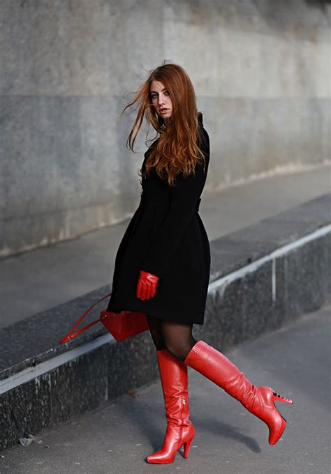 Ann Umbird: Spring in the air Leather Boots Heels, Red Boots, Heeled Boots, Shoe Boots, Riding ...