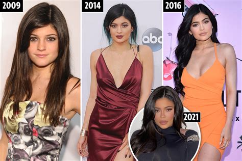 Kylie Jenner's incredible face and body transformation as she turns 24 ...