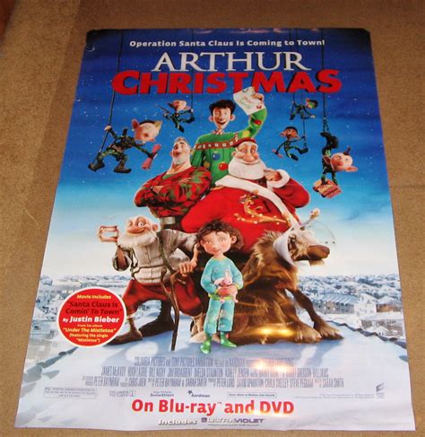 Arthur Christmas Movie Poster 27x40 Used – Mason City Poster Company