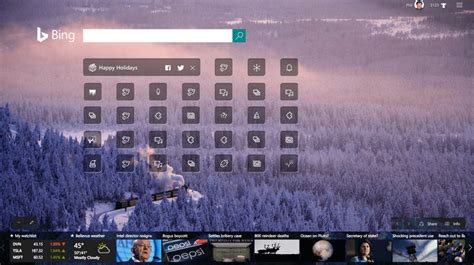 Bing homepage gets 31 holiday-themed surprises for each day of December