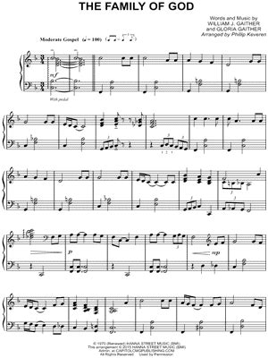 "The Family of God" Sheet Music - 5 Arrangements Available Instantly ...