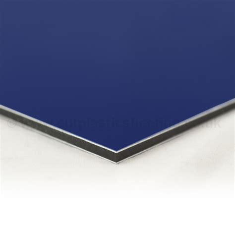 Blue Aluminium Dibond Sheets Cut To Size - Cut Plastic Sheeting