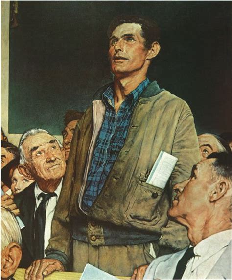 Speech Normal Rockwell Memes - Imgflip