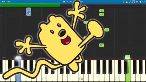 Wow Wow Wubbzy Theme Song - EASY Piano Tutorial - YouTube