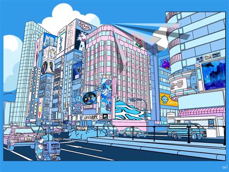 Imagine your city - Tokyo | Dessin