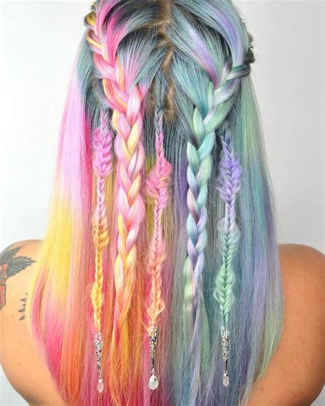 Unicorn Hair Trend is a Fantastical Way to Celebrate the Colors of Spring