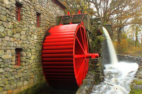 Sudbury Grist Mill Water Wheel Photograph by John Burk - Fine Art America