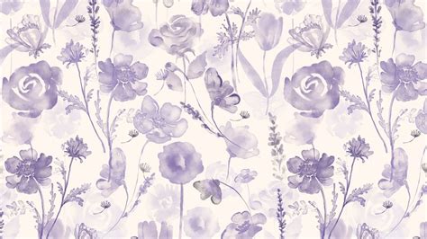 Flower computer wallpaper, floral purple | Free Photo Illustration ...