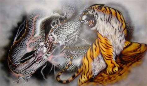 Tiger vs Dragon, Hybrid Dragon HD wallpaper | Pxfuel