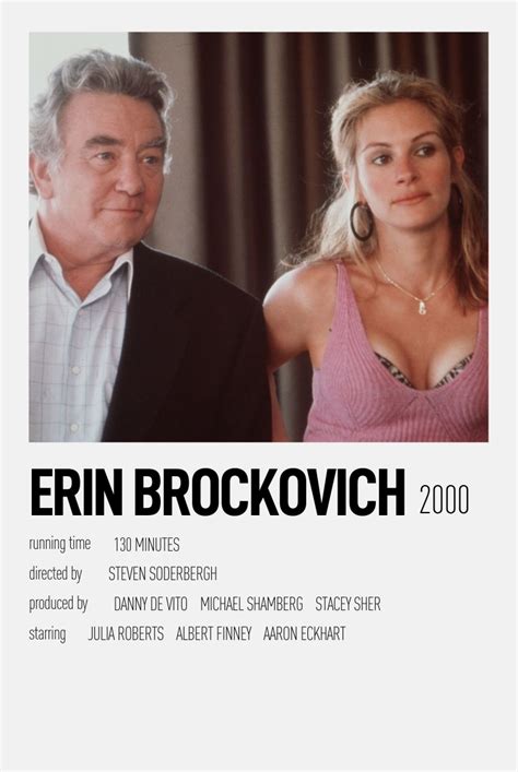 erin brockovich minimalist movie poster | Erin brockovich, Movie posters minimalist, Movie posters