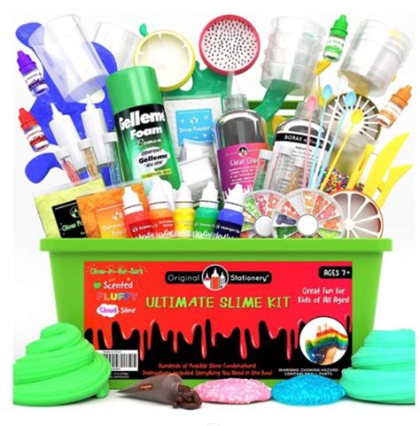 Ultimate Slime Kit DIY Slime Making Kit with Add Ins Stuff for | Etsy