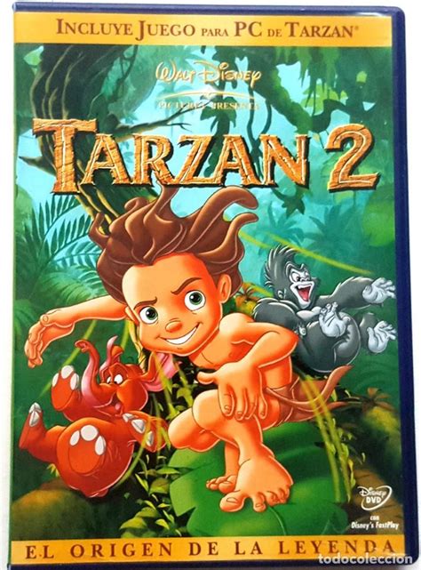 Dvd tarzan 2 incluye juego para pc de tarzan - - Vendido en Subasta - 82210096