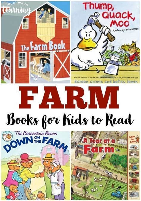 These fun kids books about farms are perfect for reading about farms, learning about farm ...