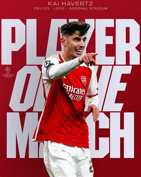 Arsenal (@Arsenal) - 🏆 As voted for by you... Kai Havertz is our POTM ...