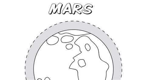 Planet Mars Coloring Page | Kids Coloring Pages | PBS KIDS for Parents